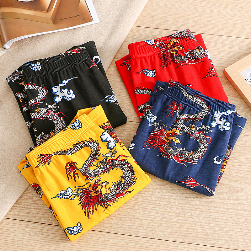 سروال رجالي بطبعة التنين، مريح - مراجعة Boxer Brief Pack Cotton وسعره