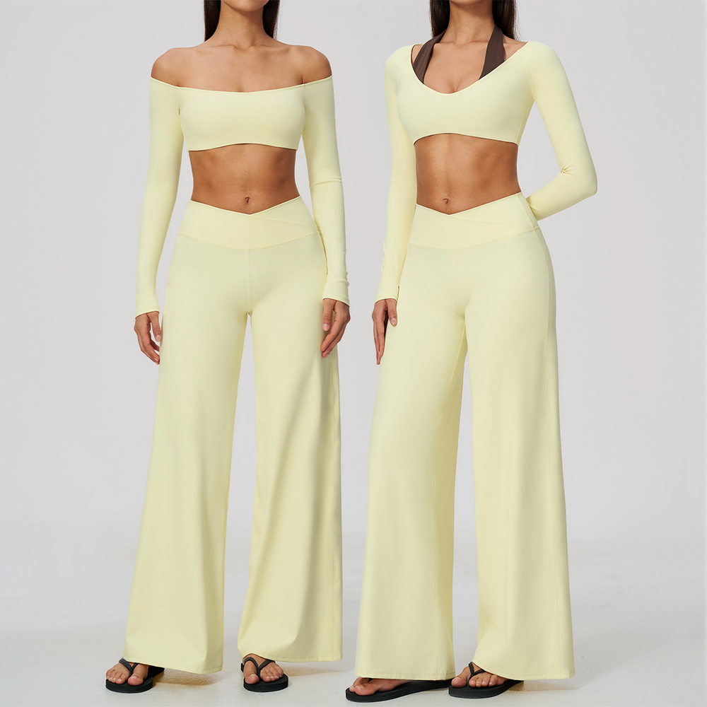 طقم رياضي نسائي مكون من قطعتين - مراجعة Compression Long Pant وسعره